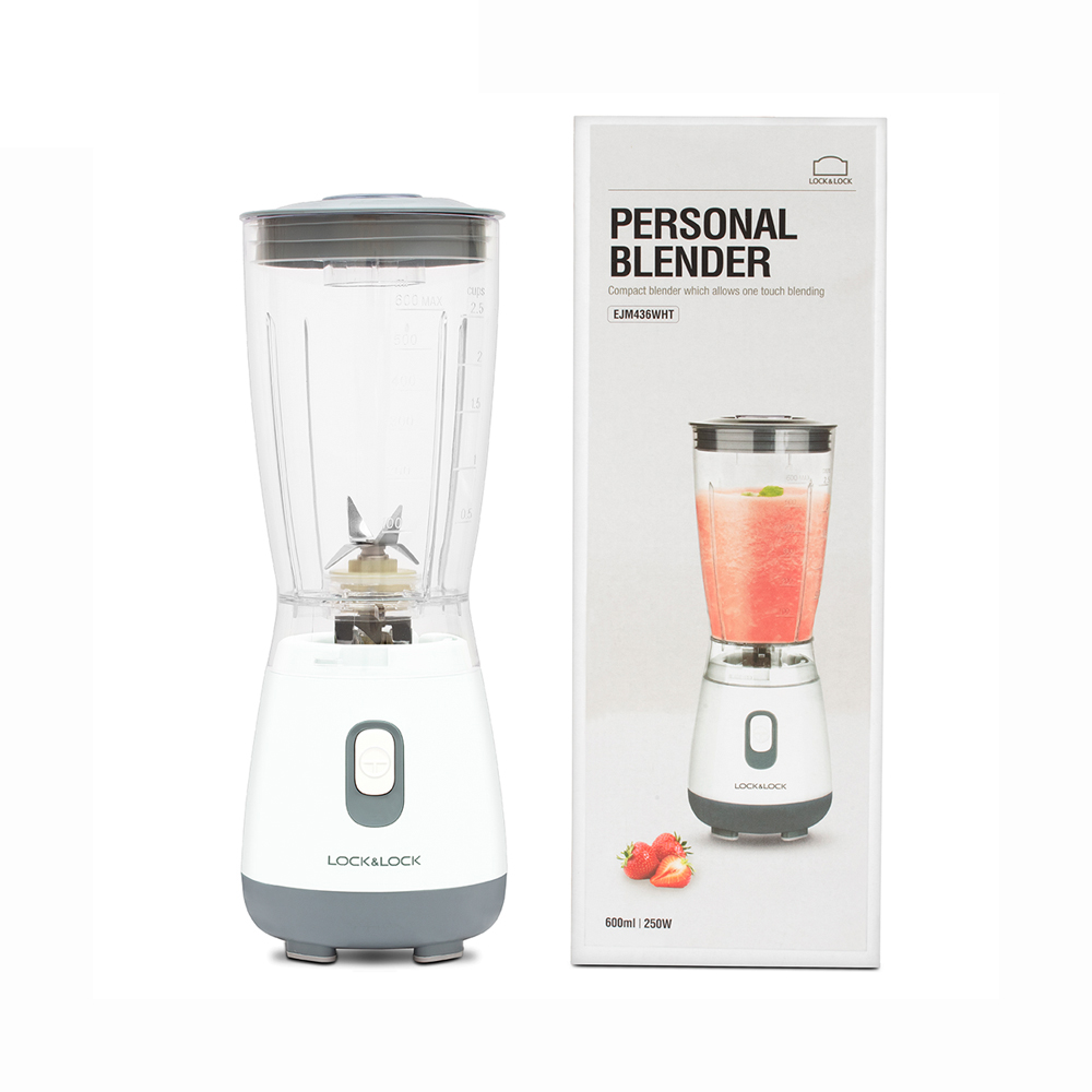 Máy Xay Sinh Tố Cá Nhân Personal Blender 220/240V, 50/60Hz, 250W, 600ml - 2 Màu - LocknLock - EJM436, , large image number 3